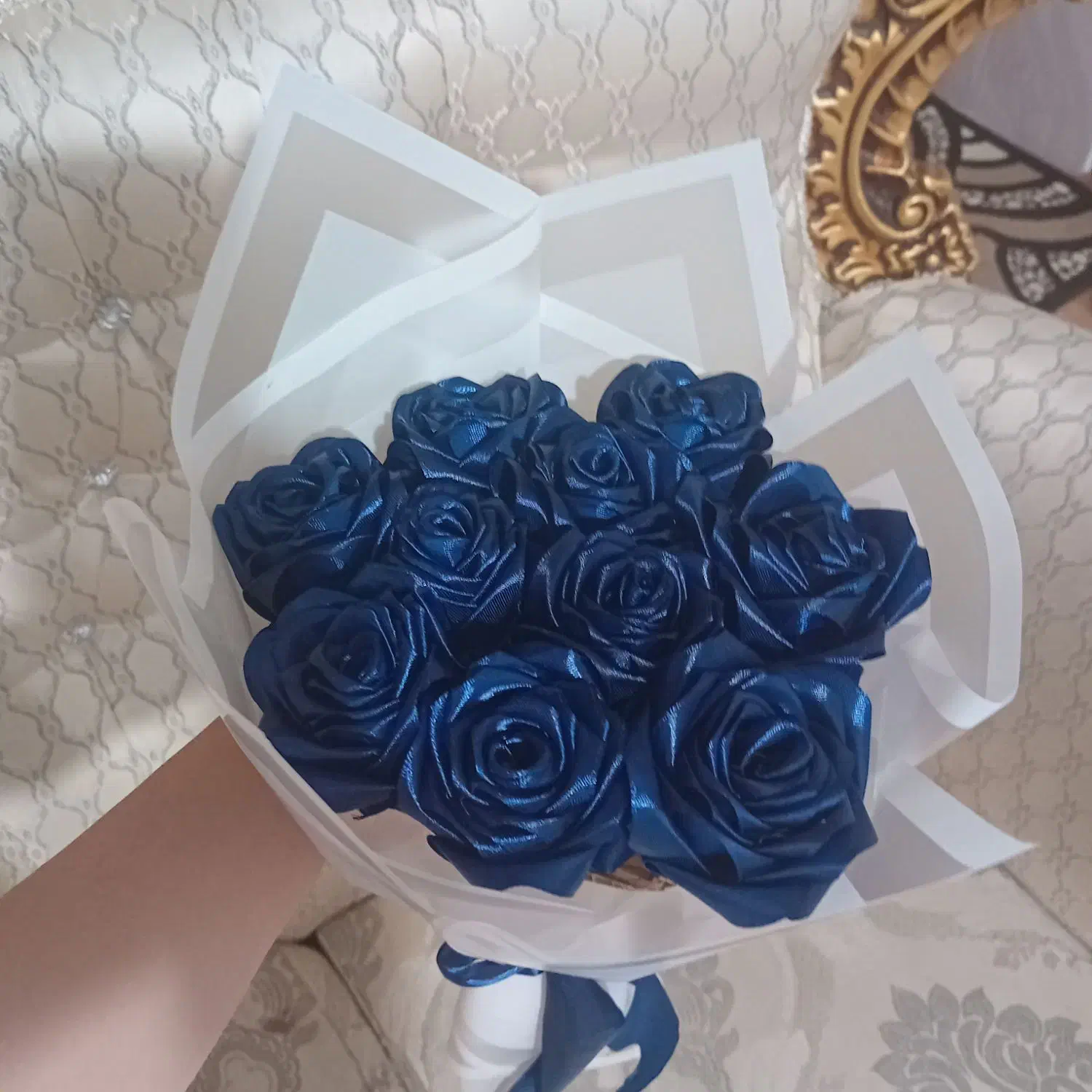 گل روبانی مناسب روز پدر|گل مصنوعی|اردبیل, |دیوار