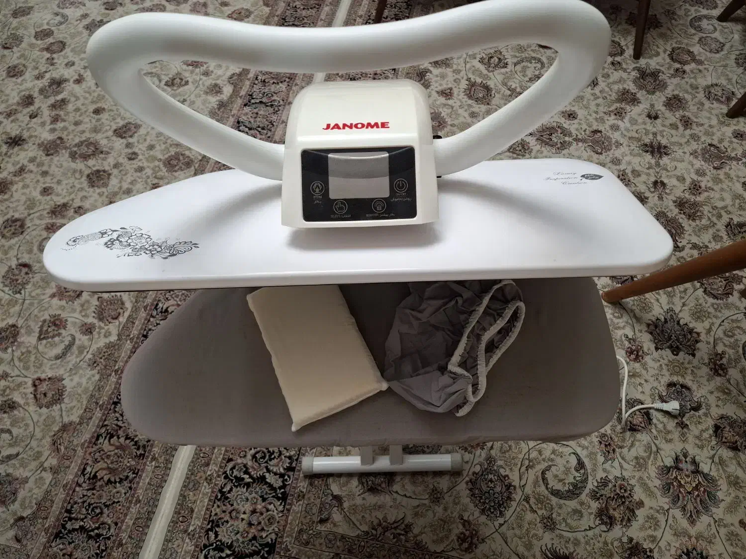 اتوپرس اتومات ژانومه مدل 7400 با پایه کمکارکرد|اتو و لوازم اتو|تهران, دریاننو|دیوار