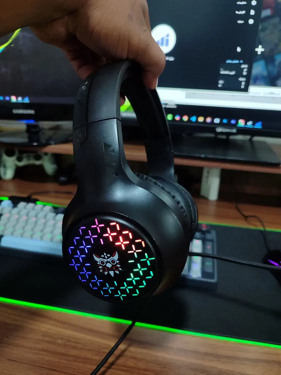 هدفون اونیکوما مدل x7pro سالم|قطعات و لوازم جانبی رایانه|اصفهان, دارک|دیوار