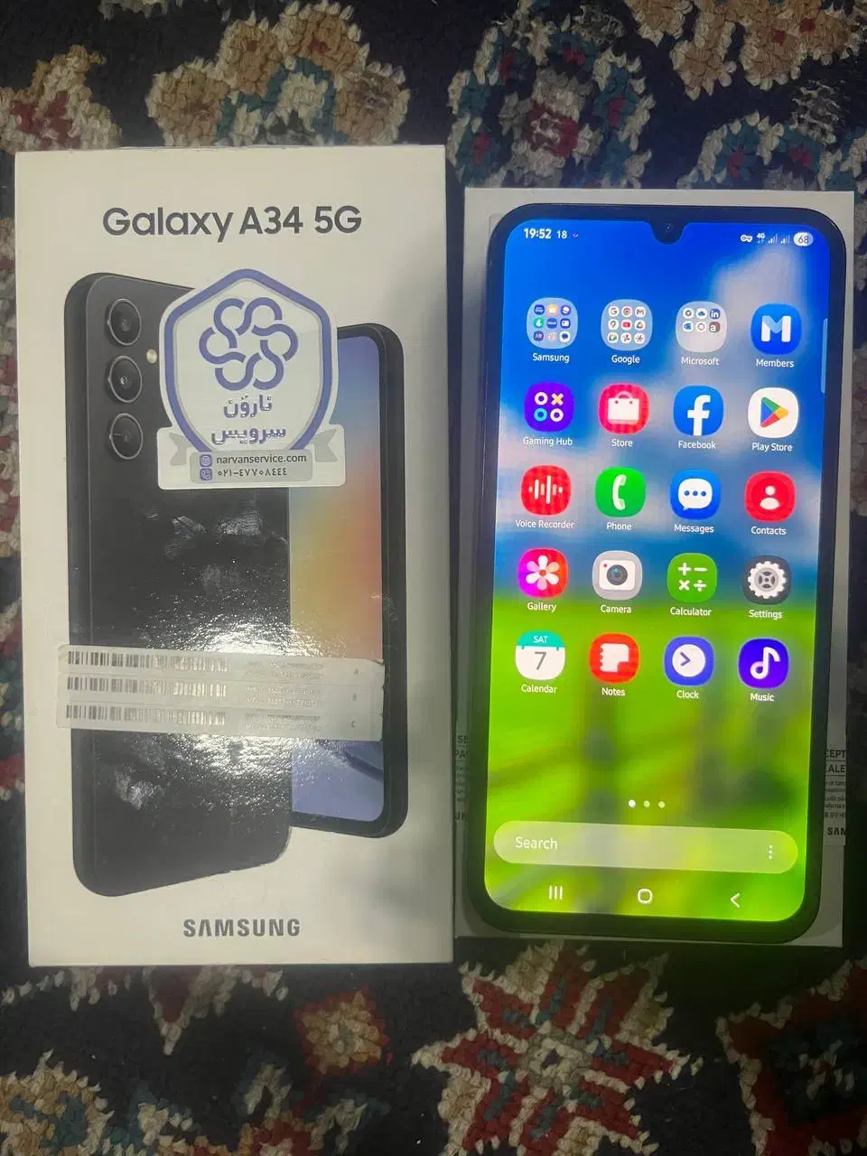 گوشی سامسونگ a34 5G|موبایل|کرمانشاه, |دیوار