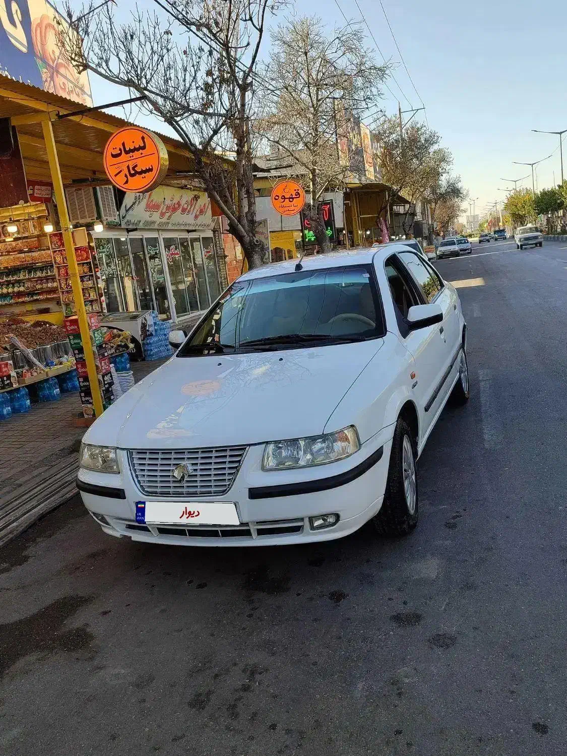 سمند Ef7 مدل ۹۶ کلاس ۱۶ سفید دوگانه کارخانه|خودرو سواری و وانت|قوچان, |دیوار