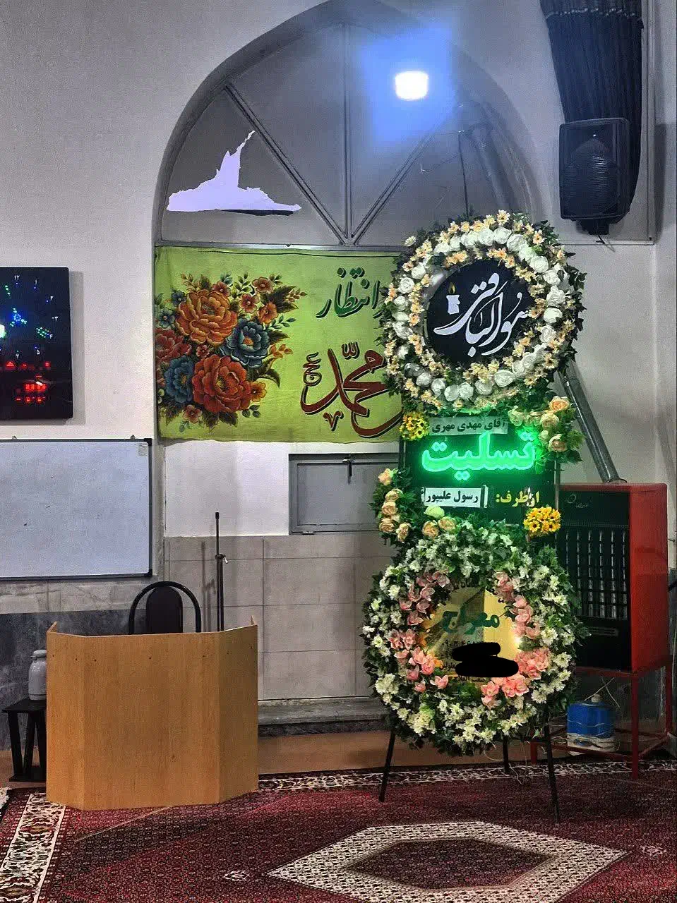 اجاره تاج گل وحجله خیریه معراج|خدمات پذیرایی، مراسم|زنجان, |دیوار