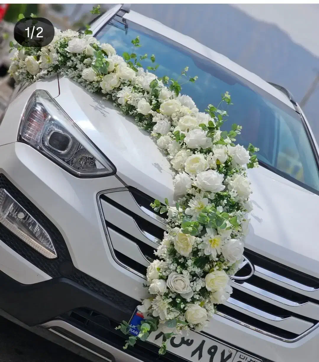 تزئین ماشین عروس با قیمت‌های استثنایی|خدمات پذیرایی، مراسم|کرمانشاه, |دیوار