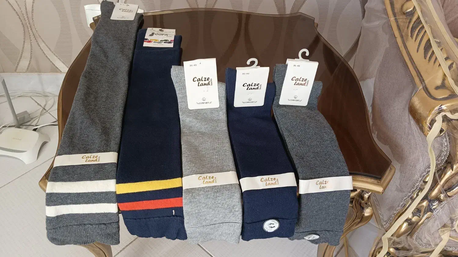 جوراب اسپرت ضخیم بلند ودستکش بلندزنانه|لباس|اصفهان, حسینآباد|دیوار