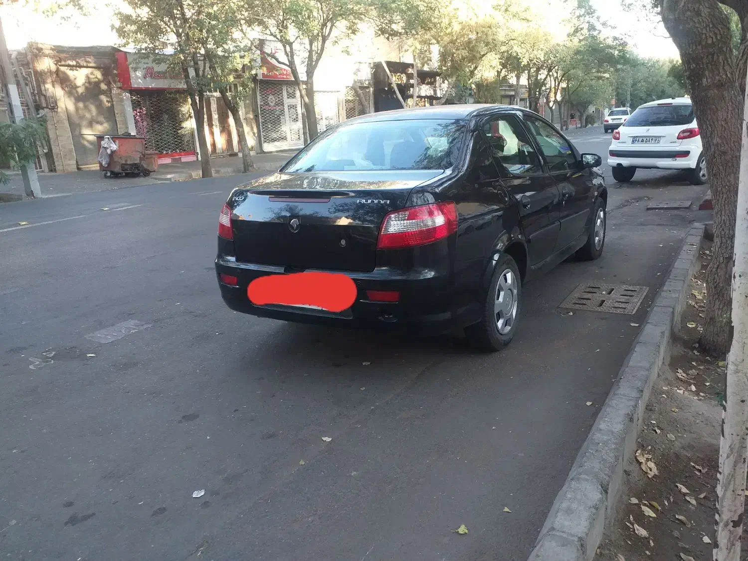 فروش رانا lx مشکی بدون رنگ کامل و کم کارکرد|خودرو سواری و وانت|تبریز, |دیوار