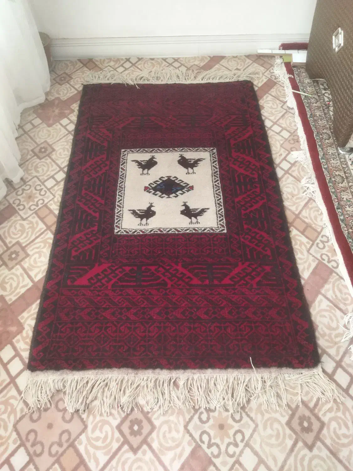 قالیچه دستباف|فرش|بیرجند, |دیوار