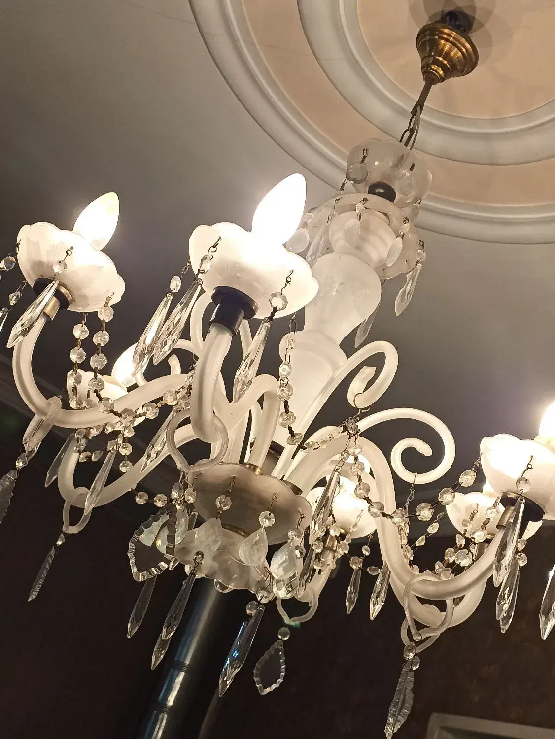 دو عدد لوستر شیش شاخه مدرن|لوستر و چراغ آویز|کرج, المهدی|دیوار