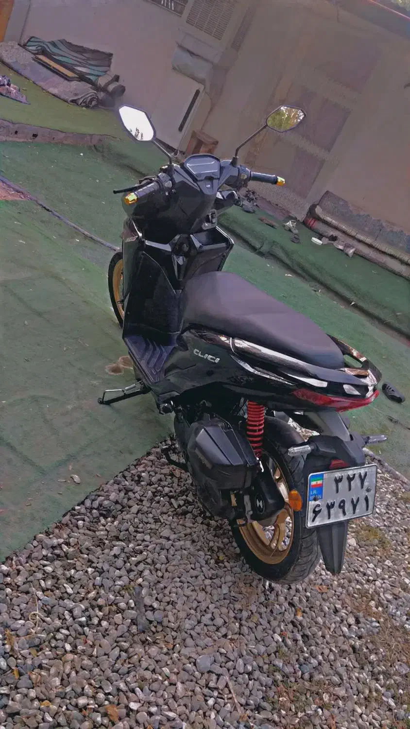 موتور کیلیک 170|موتورسیکلت|کرج, حصار سرجوب|دیوار