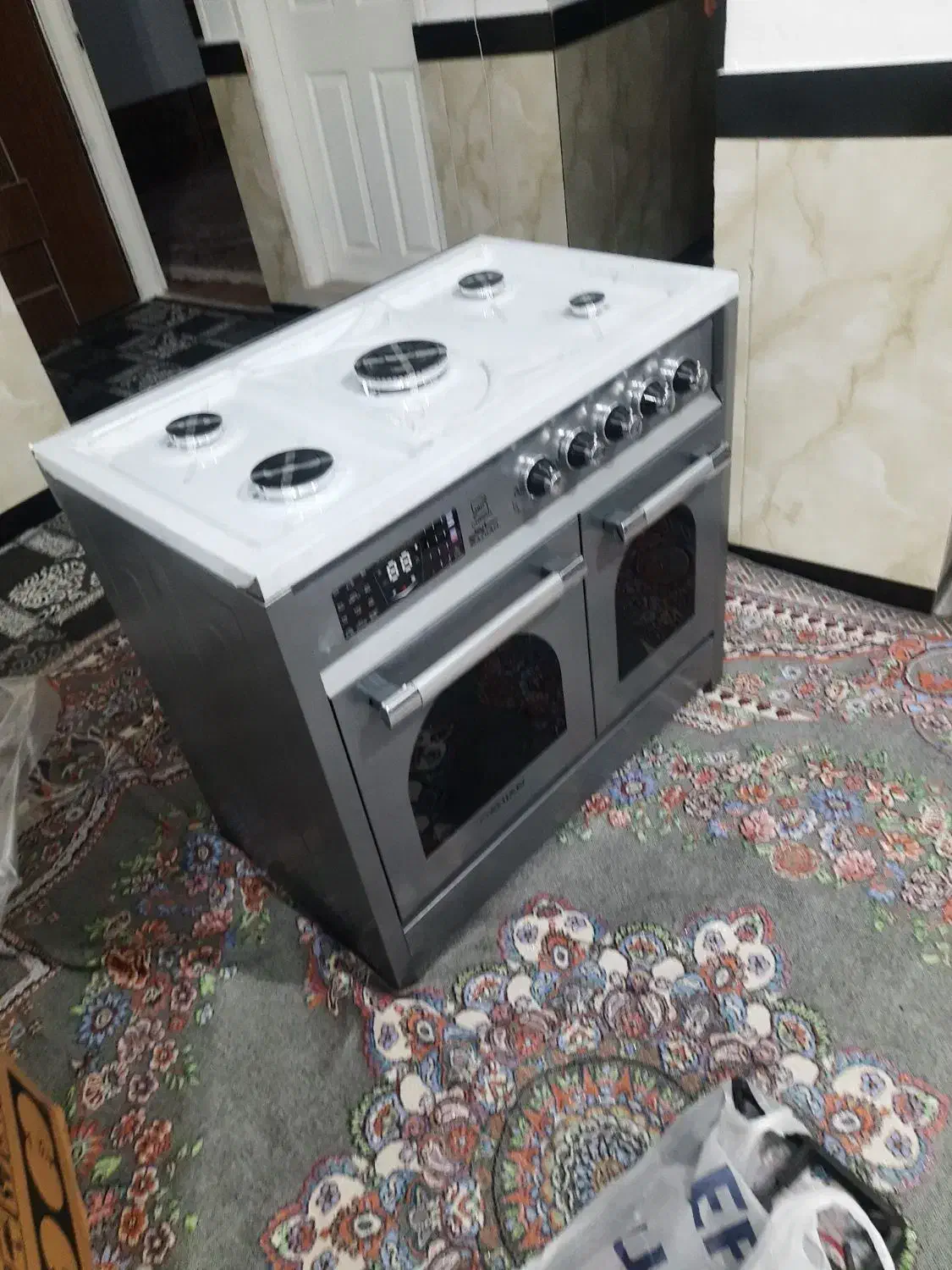 سلام گاز نو لمسی دار صفحه استیل|اجاق گاز و لوازم برقی پختوپز|کامیاران, |دیوار