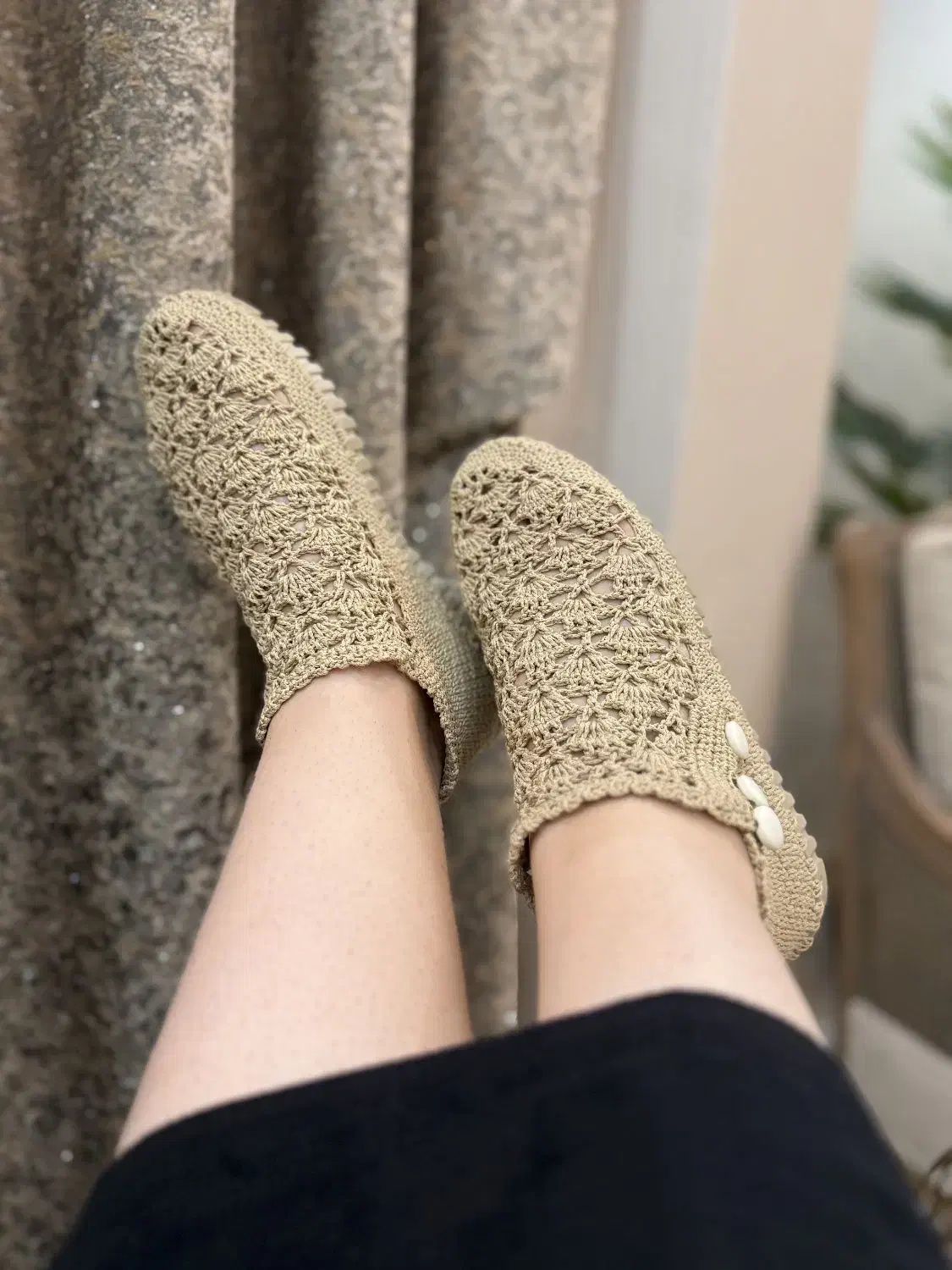 بافت و فروش بوتهای شیک قلاب بافی|کیف، کفش، کمربند|قائم‌شهر, |دیوار