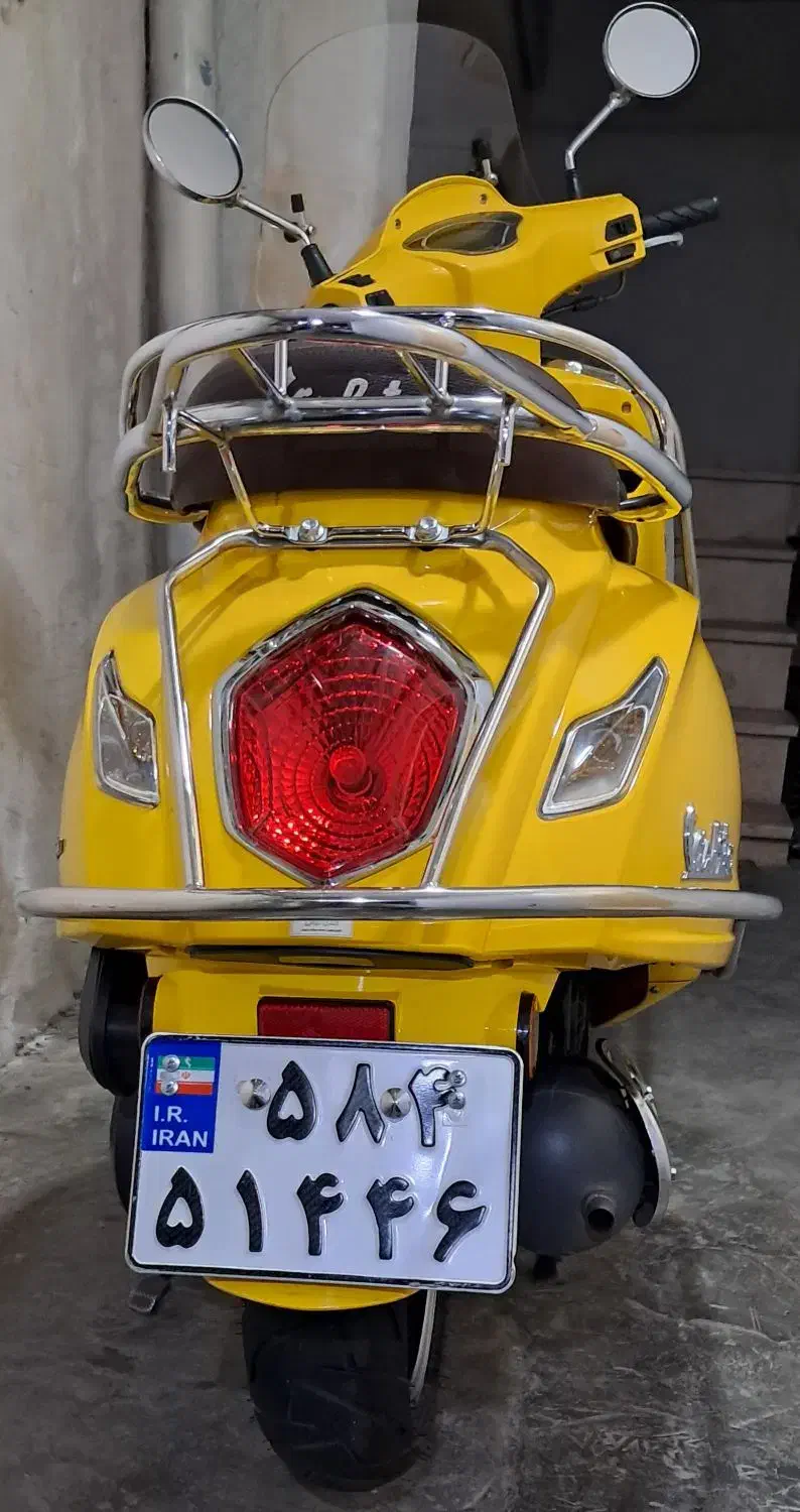 فروش موتور وسپا طرح ویشتا|موتورسیکلت|چابکسر, |دیوار