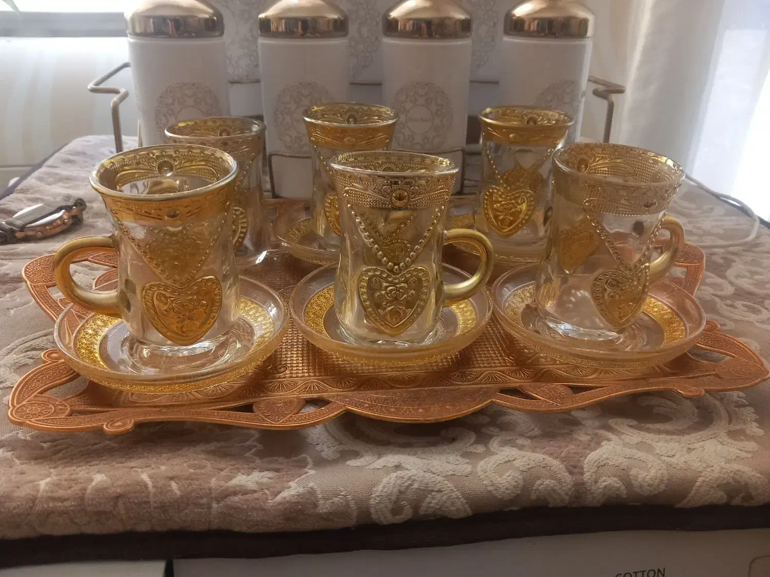 فنجون طلایی نو|ظروف سرو و پذیرایی|ملایر, |دیوار