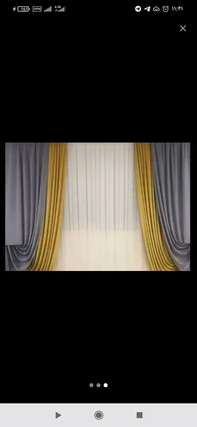 پرده حریر مخمل زبرا وکاغذ دیواری به قیمت عمده|پرده، رانر، رومیزی|اردبیل, |دیوار