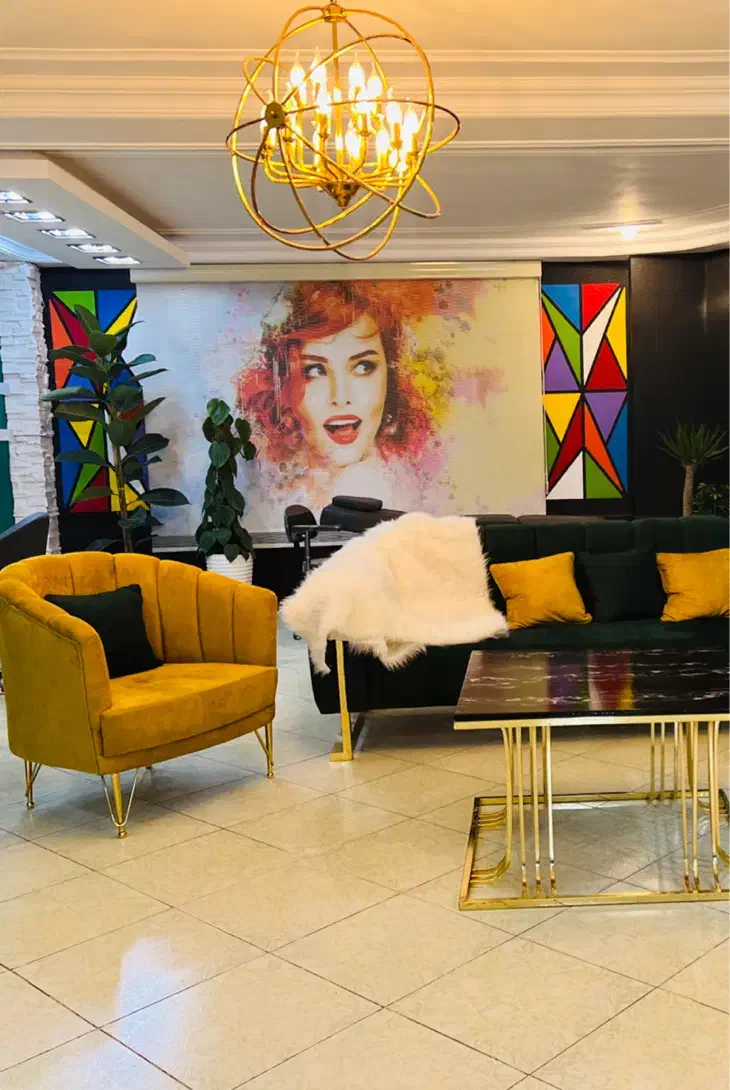 لوستر رنگ طلایی|لوستر و چراغ آویز|بوشهر, |دیوار