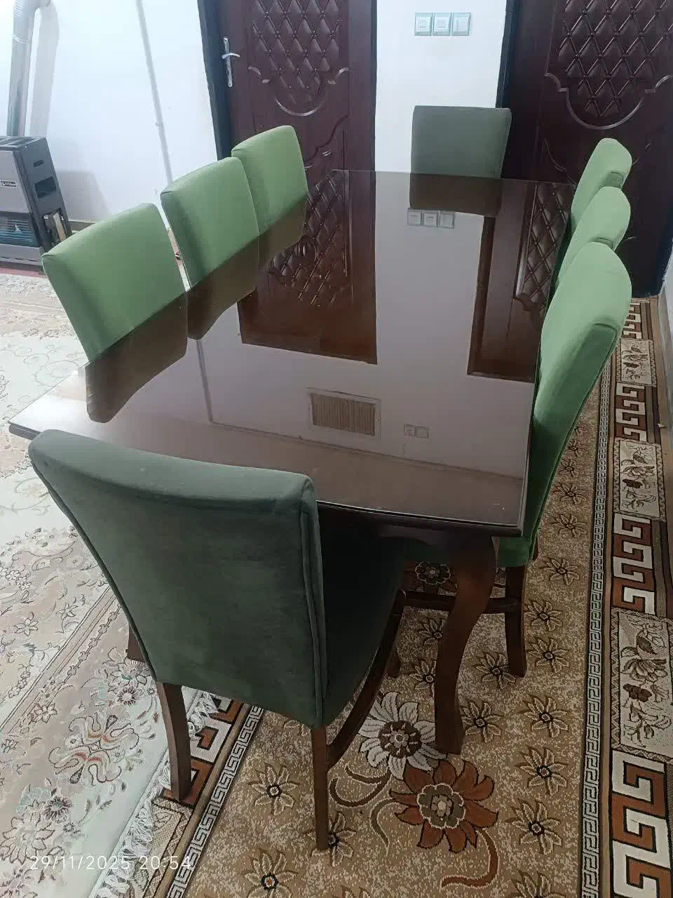 میز وصندلی ناهارخوری 8 نفره|میز و صندلی غذاخوری|شاهرود, |دیوار