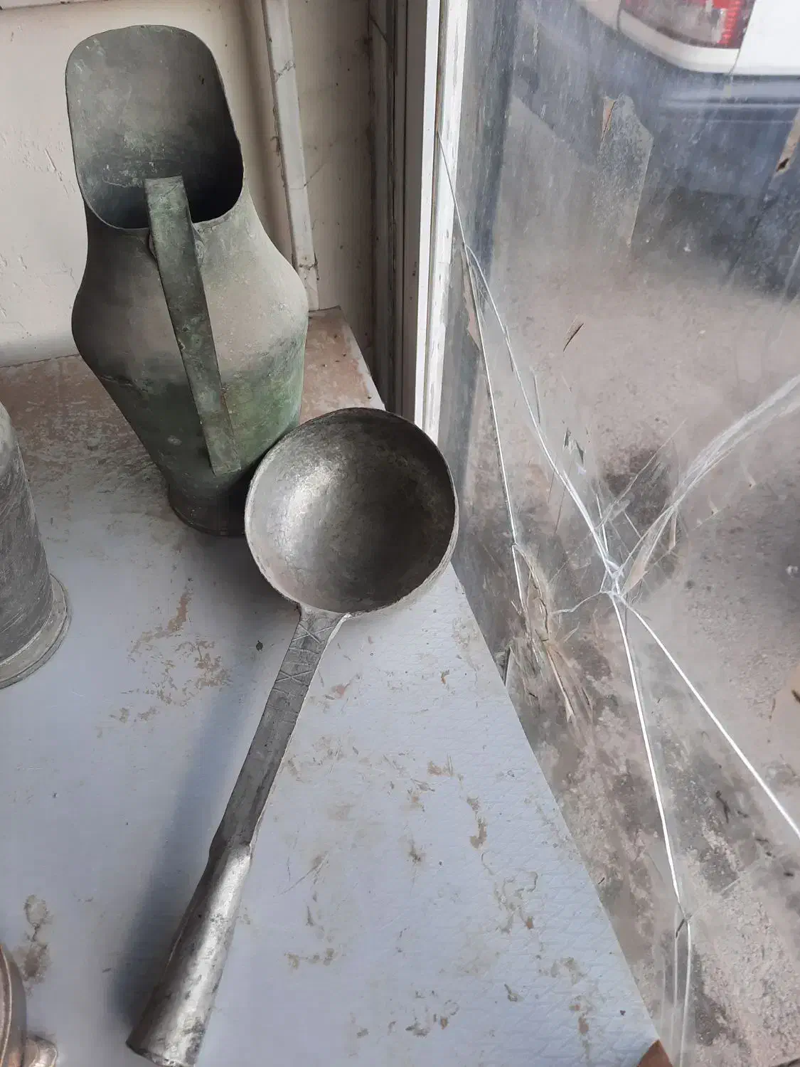 پارچ مسی|کلکسیون اشیاء عتیقه|اردبیل, |دیوار