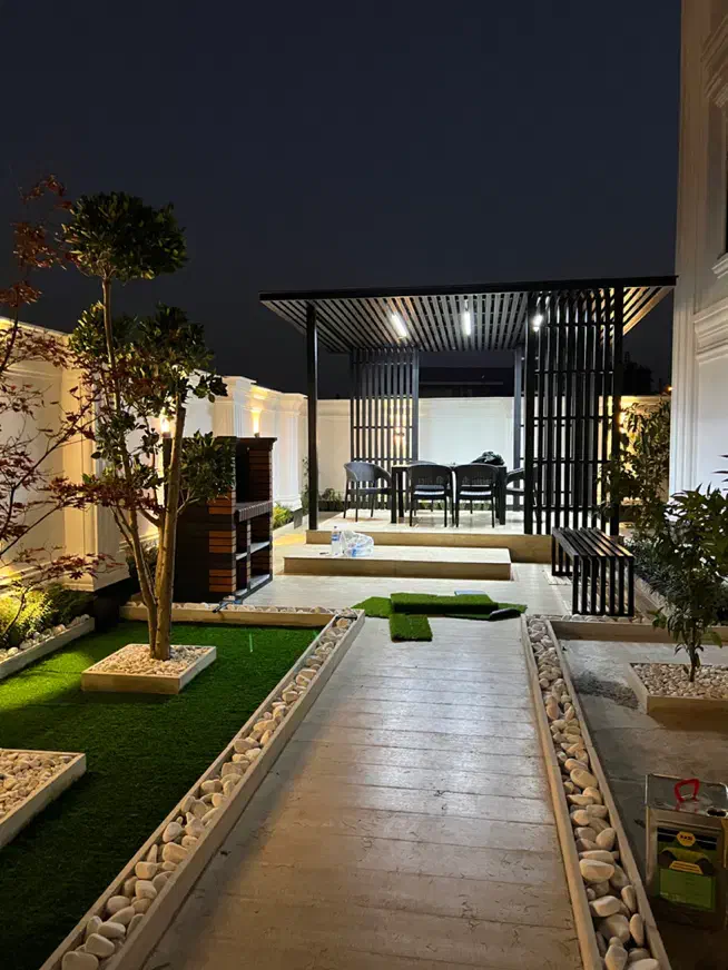 طراحی فضای سبز و محوطه سازی ویلا|خدمات پیشه و مهارت|صومعهسرا, |دیوار