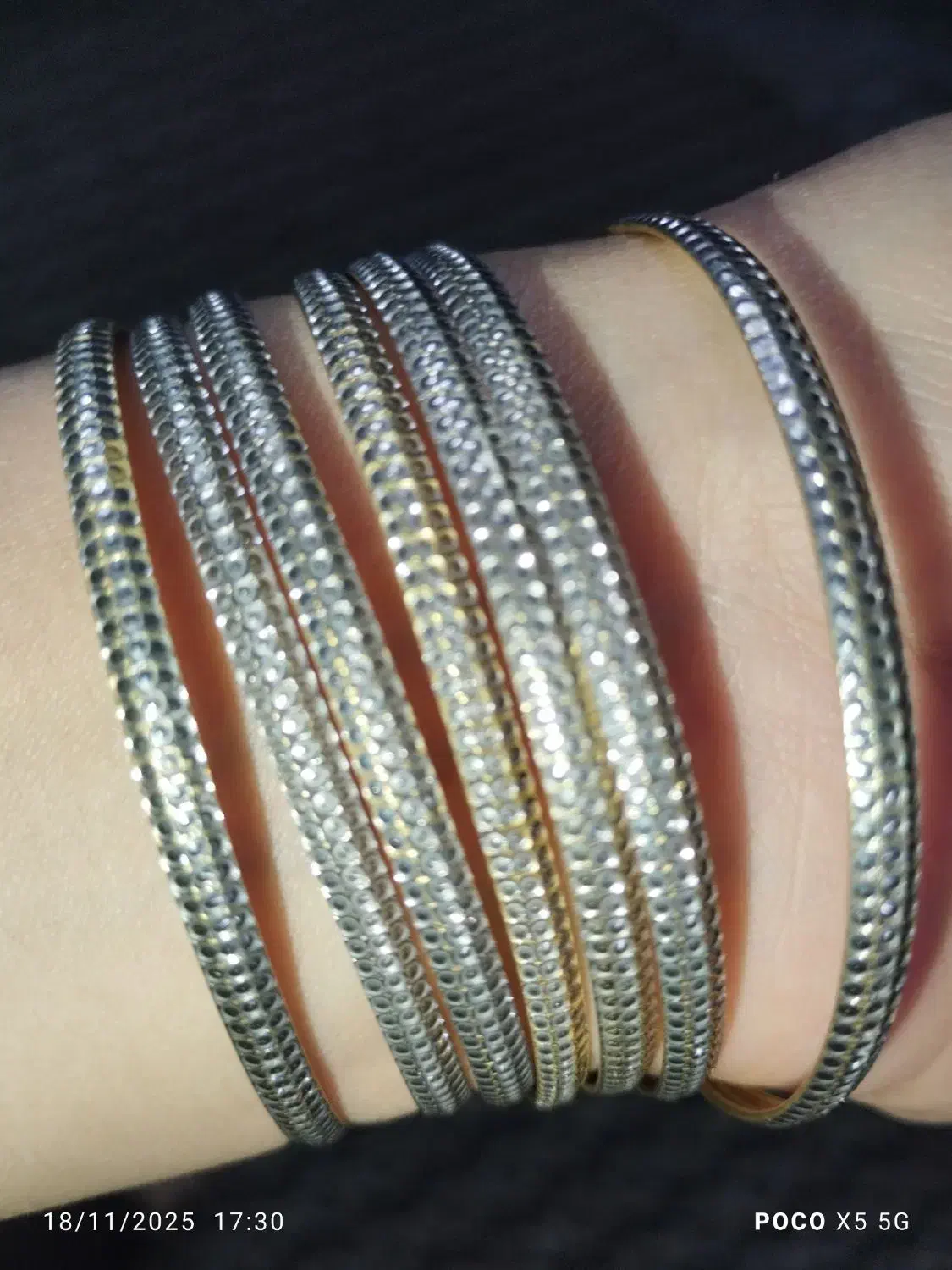 هفت عدد النگو روکش طلا سایز دو|بدلیجات|اسلام‌شهر, شهرک طالقانی|دیوار