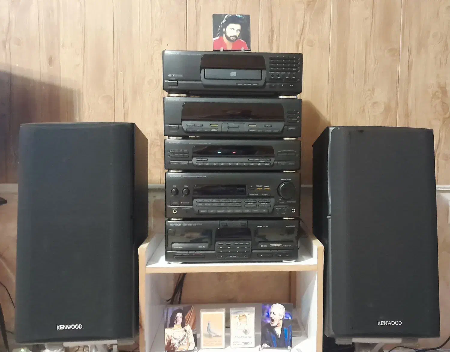 ست طبقاتی کنوود|سیستم صوتی خانگی|کرج, کلاک نو|دیوار