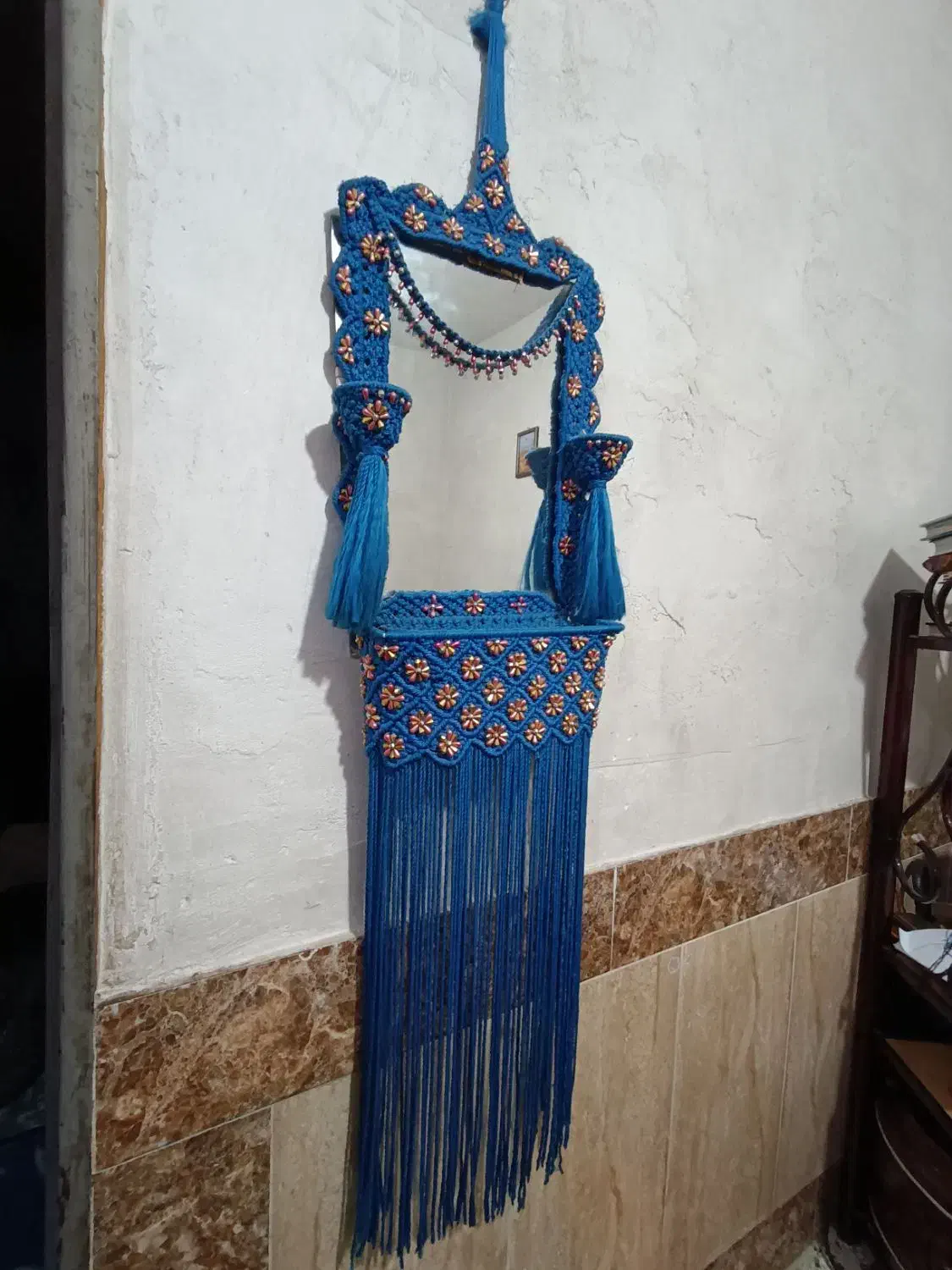 آینه دست دوز|آینه|دلند, |دیوار