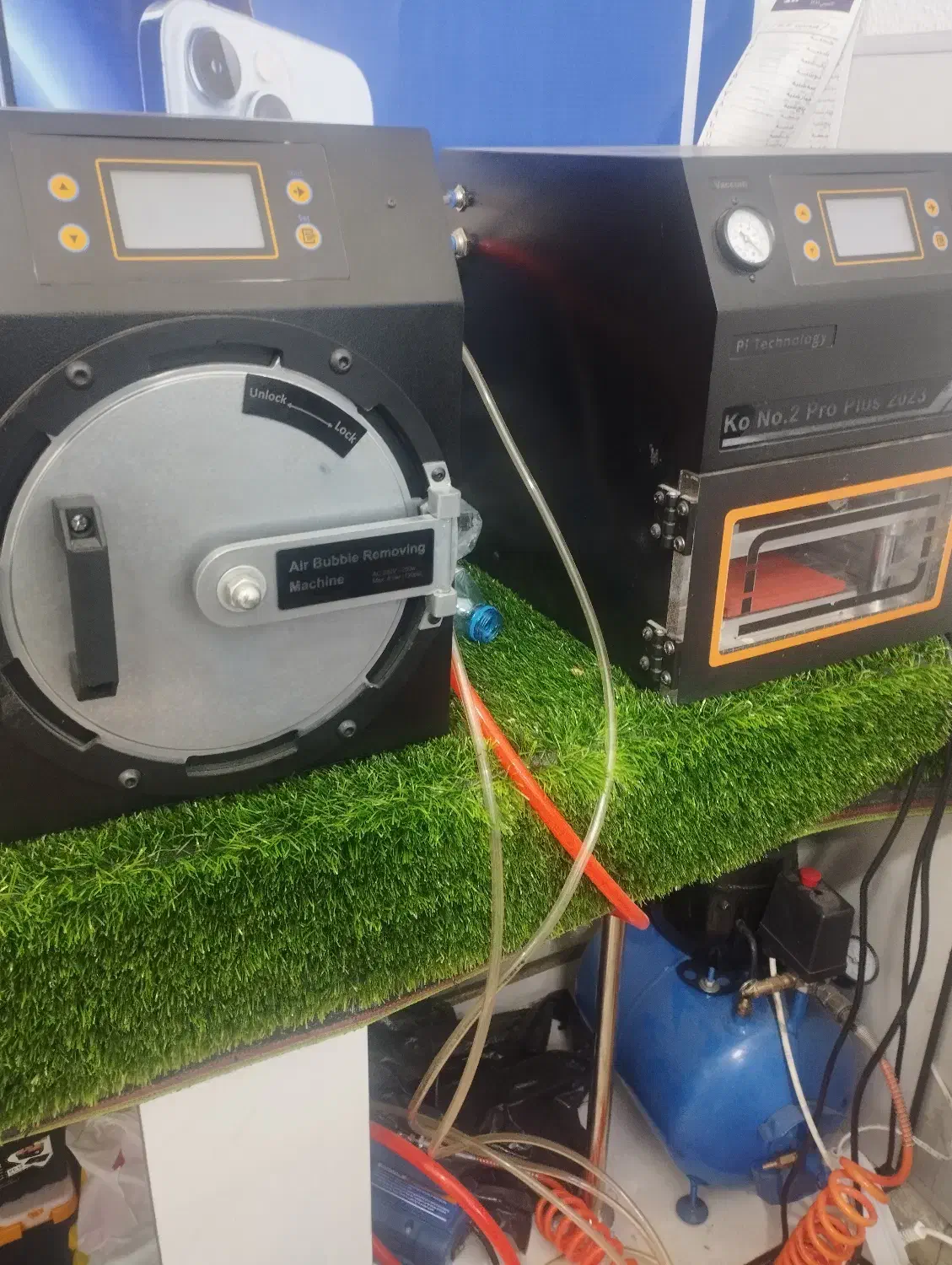 دستگاه گلس فنی گلس زن|لوازم جانبی موبایل و تبلت|تاکستان, |دیوار