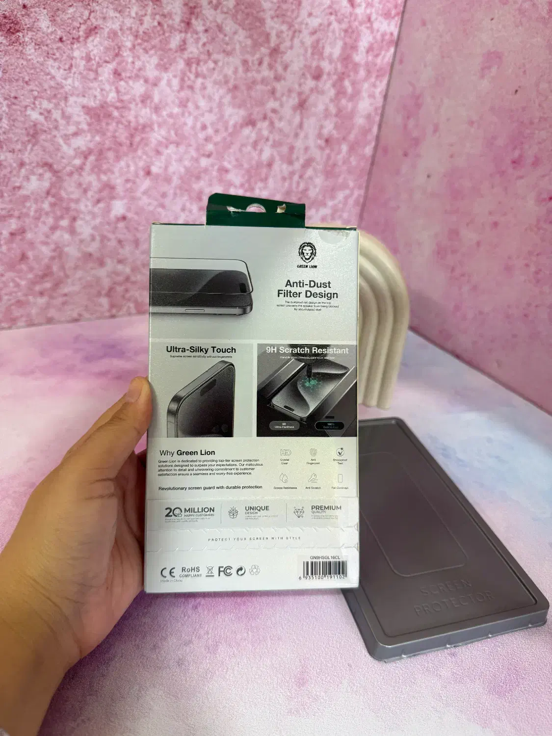 گلس صفحه کریستالگرین لاین|لوازم جانبی موبایل و تبلت|کاشان, بازار کاشان|دیوار