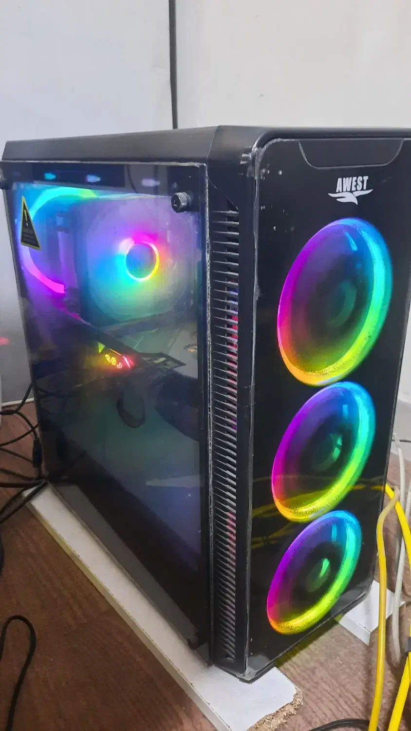 کیس کامپیوتر گیمینگ نسل ۱۱ گرافیک rx5700xt|رایانه رومیزی|تهران, یافت‌آباد|دیوار