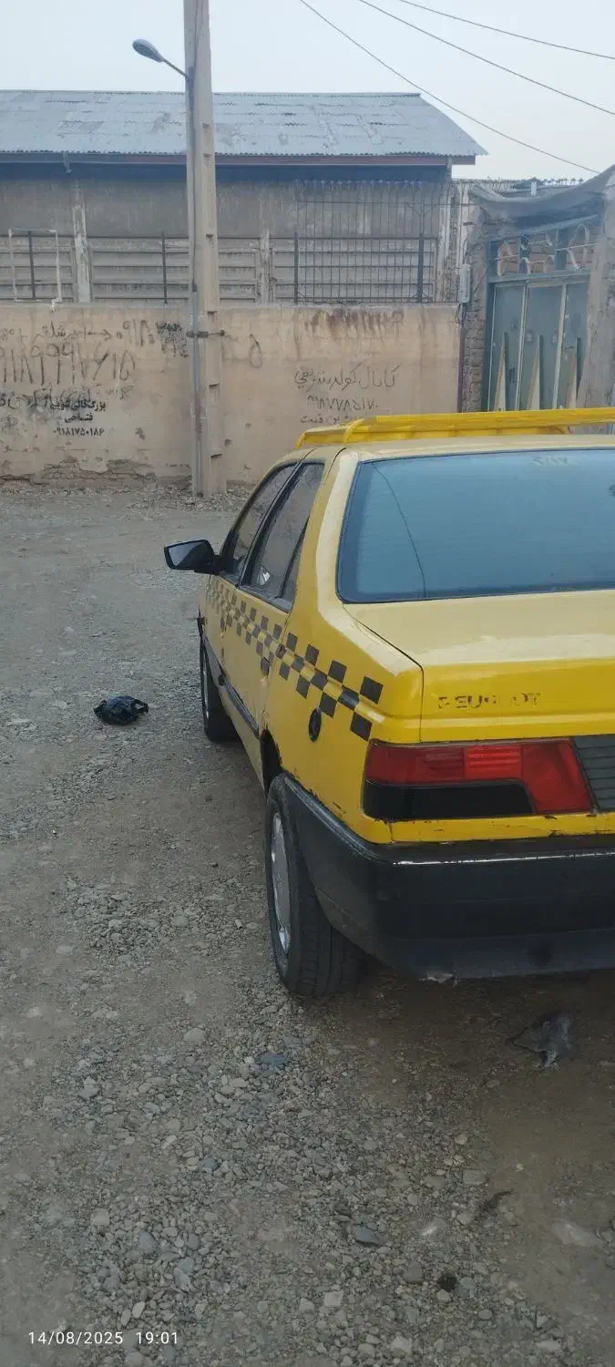 فروش تاکسی خطی شهرک فرهنگیان|خودرو سواری و وانت|سقز, |دیوار