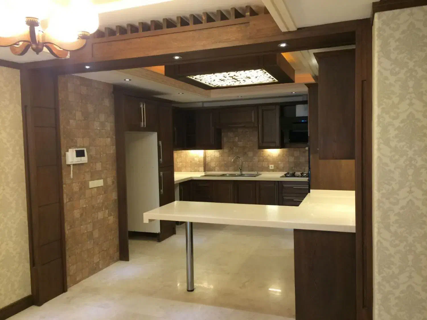 کابینت درجه یک ام دی اف و رو کش چوب|مصالح و تجهیزات ساختمان|خاوران, |دیوار