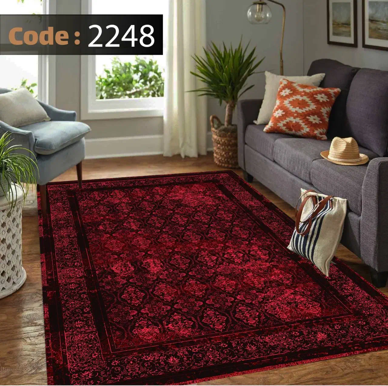 فرش چاپی و روفرشی کشدار|روفرشی|مریوان, |دیوار