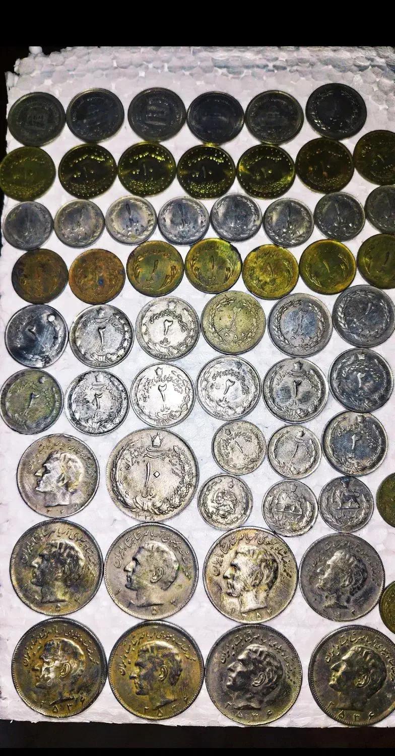 سکه قدیمی|کلکسیون سکه، تمبر، اسکناس|سنگر, |دیوار