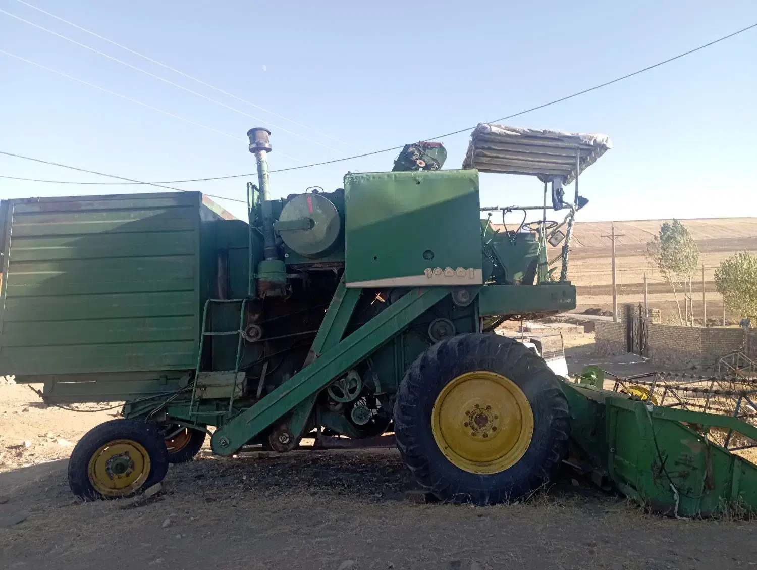 کمباین جاندیر کاه کوب|خودرو سنگین|شادیان, |دیوار