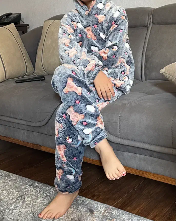 ست هوله ای بلوزشلوار مناسب پاییز گرم و زیبا|کفش و لباس بچه|اصفهان, ناژوان|دیوار