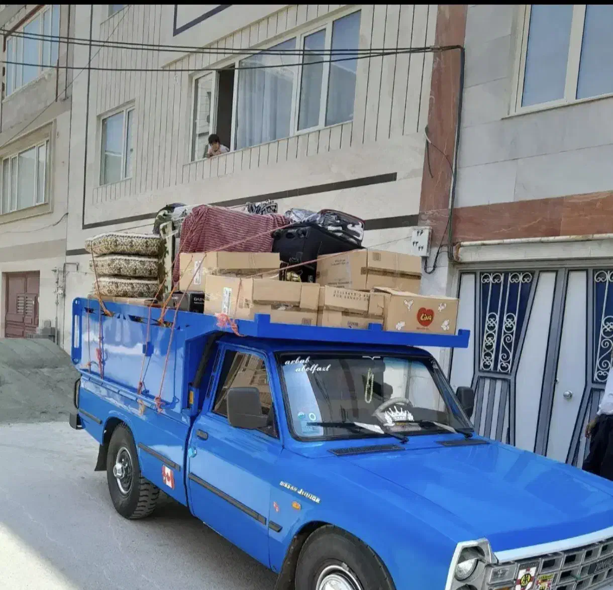 باربری حجت بار نیسان وخاور و کارگری حرفی|خدمات حمل و نقل|مشهد, دانشجو|دیوار