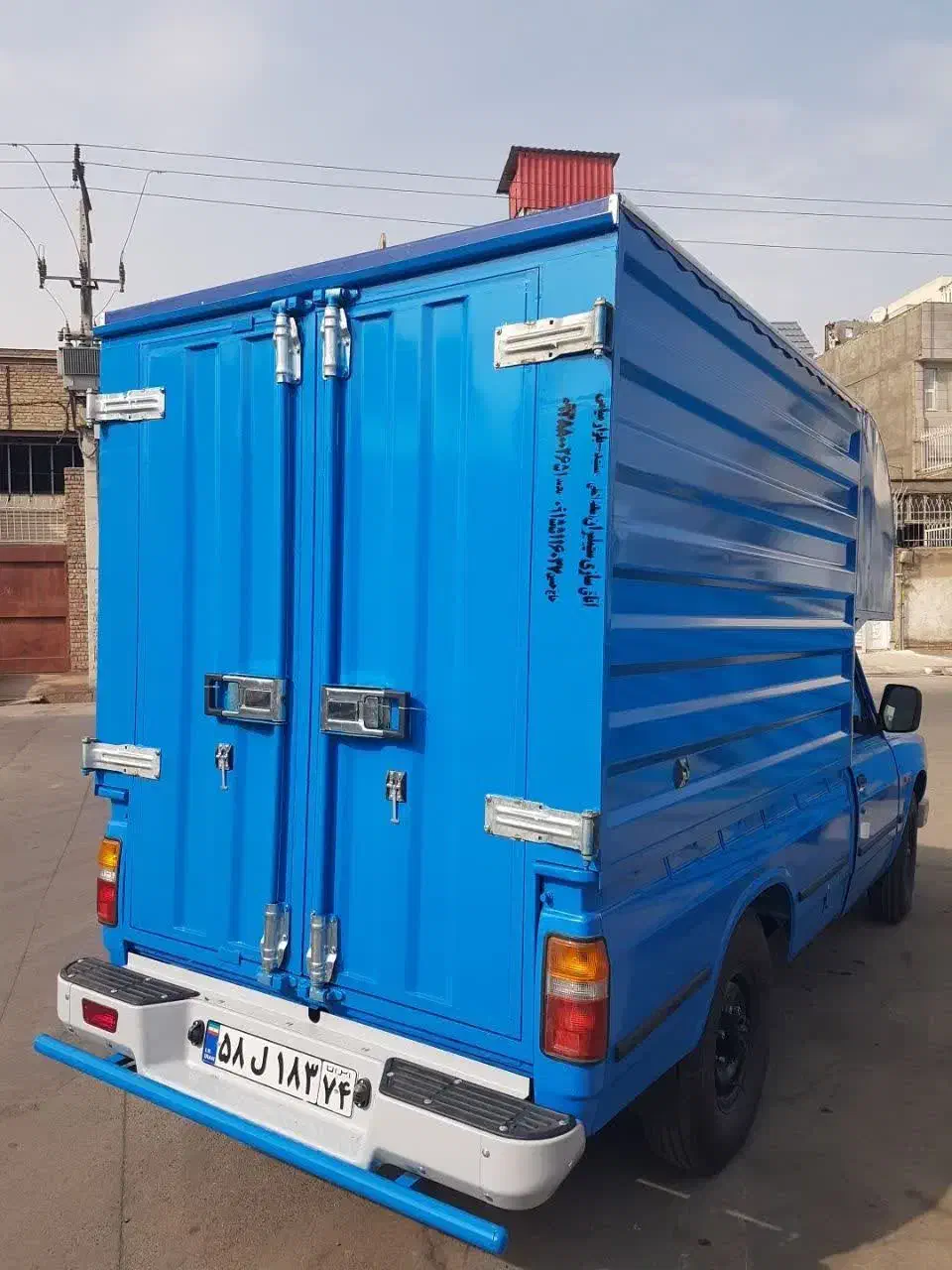 اتاق مسقف نیسان کانتین فلزی یخچالی کفی(سهیلیران)|قطعات یدکی و لوازم جانبی|مشهد, ثامن|دیوار