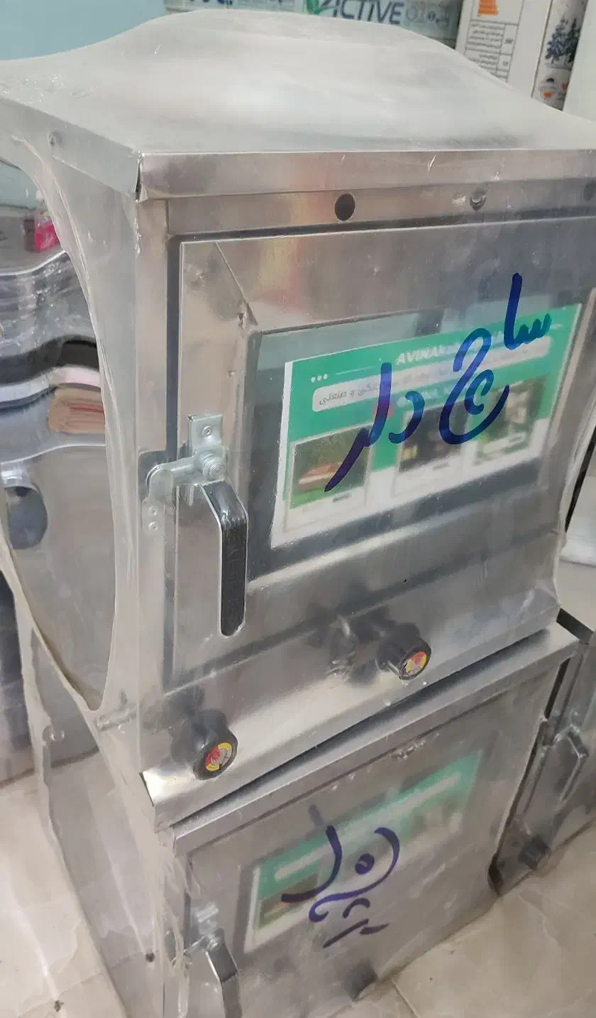 تنور گازی ۵۰*۵۰ سقف گنبدی استیل|اجاق گاز و لوازم برقی پختوپز|تهران, امین حضور|دیوار