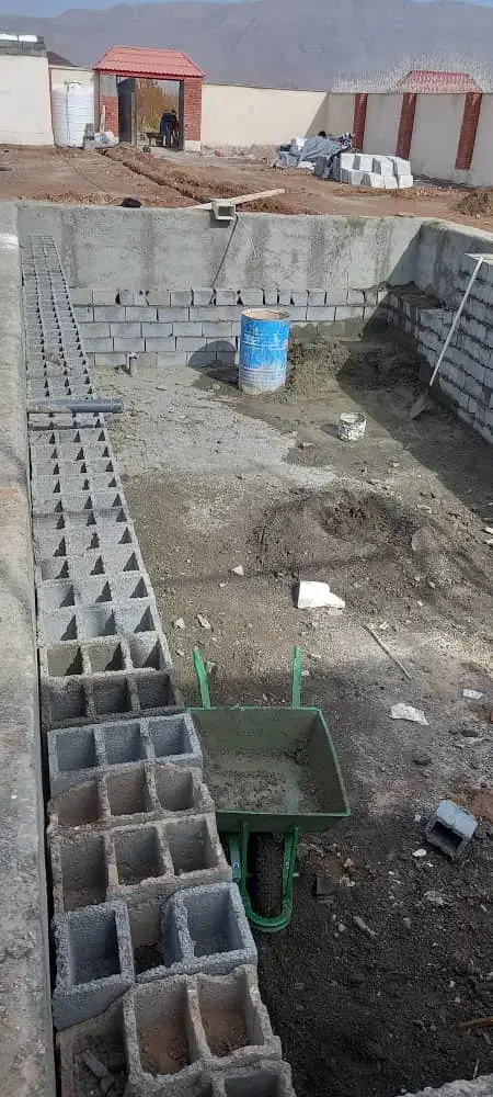 پلاستر  -شیب بندی- بلوک کاری|خدمات پیشه و مهارت|شهرکرد, |دیوار