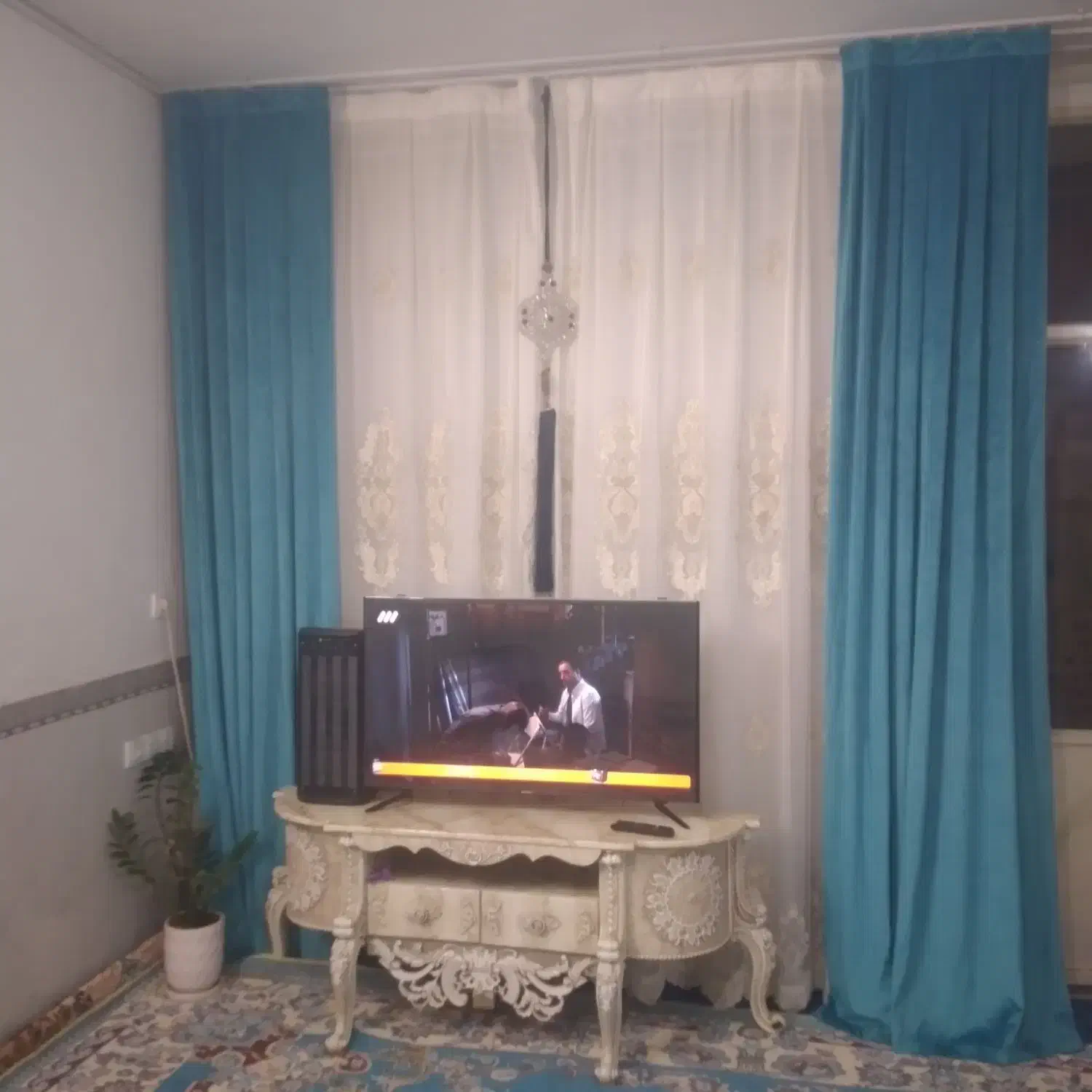 پرده مخمل|پرده، رانر، رومیزی|خمینیشهر, |دیوار