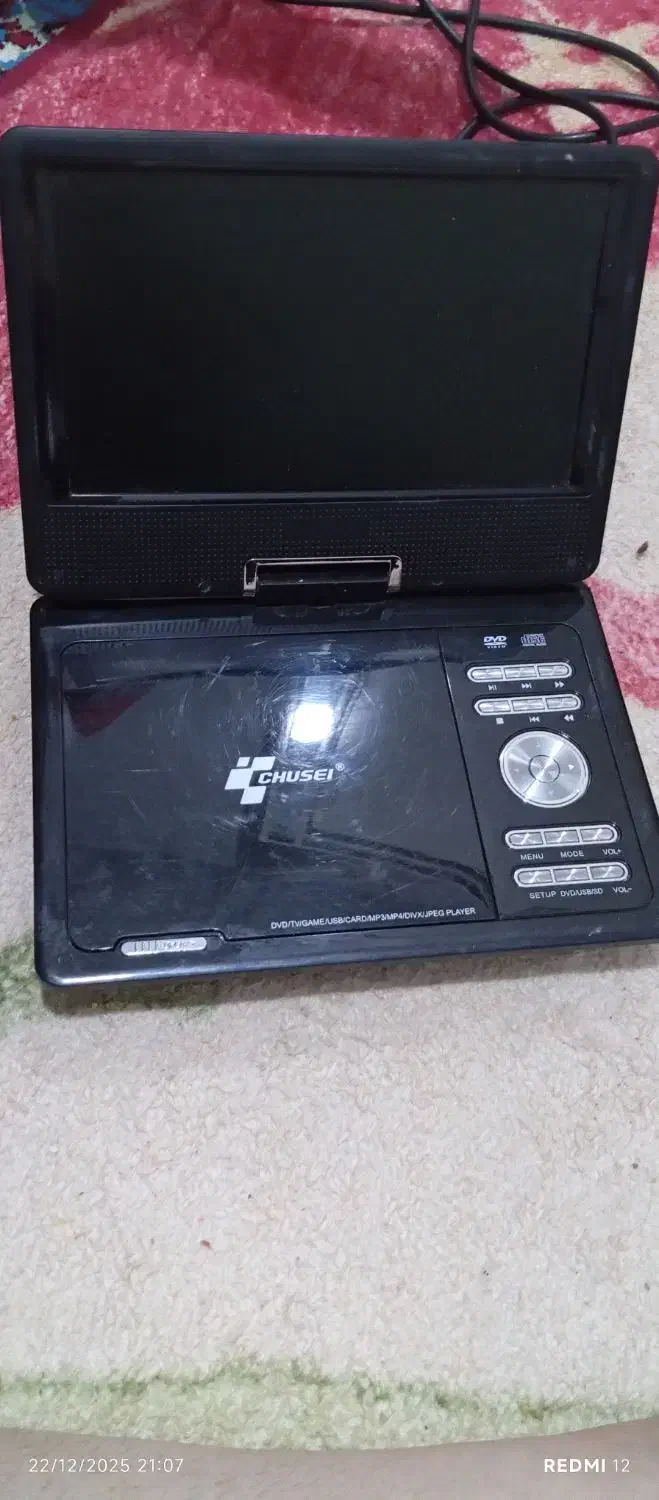 پُرتابل|پخش‌کننده DVD و ویدیو|مشهد, شهید جنگی|دیوار