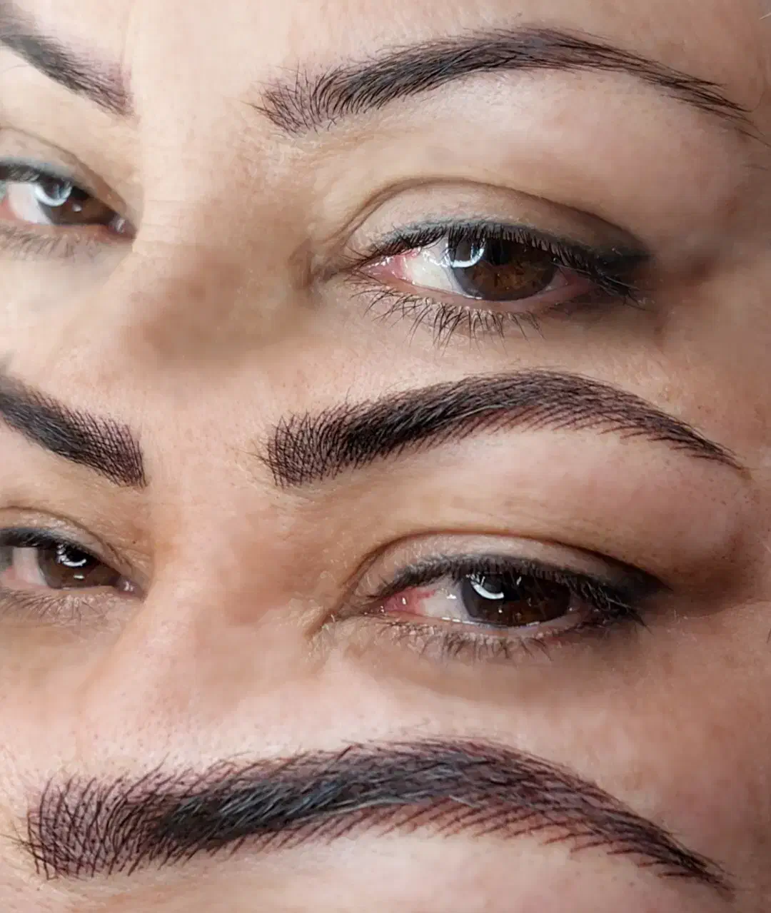 مدل میکروبلیدینگ ابرو وخط چشم|خدمات آرایشگری و زیبایی|قم, زنبیل آباد|دیوار