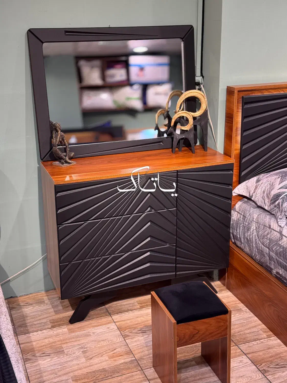 سرویس خواب دو نفره سلنا تمام ام دی اف|تخت و سرویس خواب|تهران, شهرک ولیعصر جنوبی|دیوار