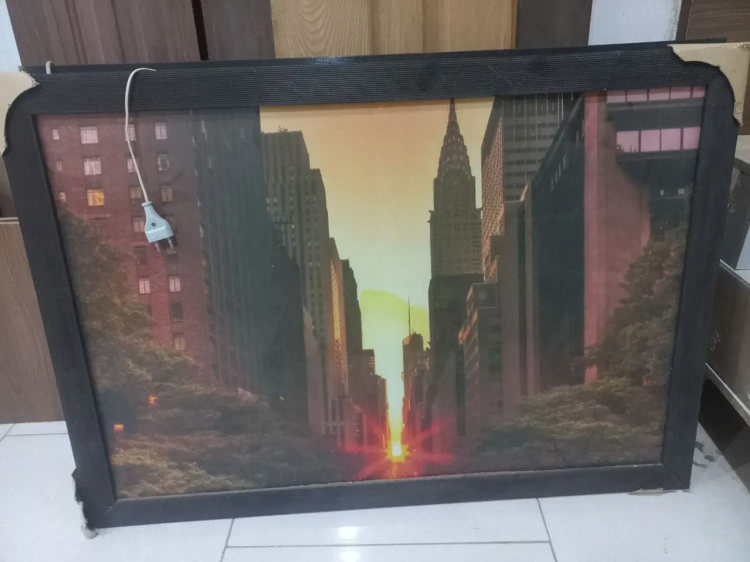 تابلو عکس چراغ دار مناسب برای اتاق خواب|تابلو، نقاشی، عکس|یزد, |دیوار