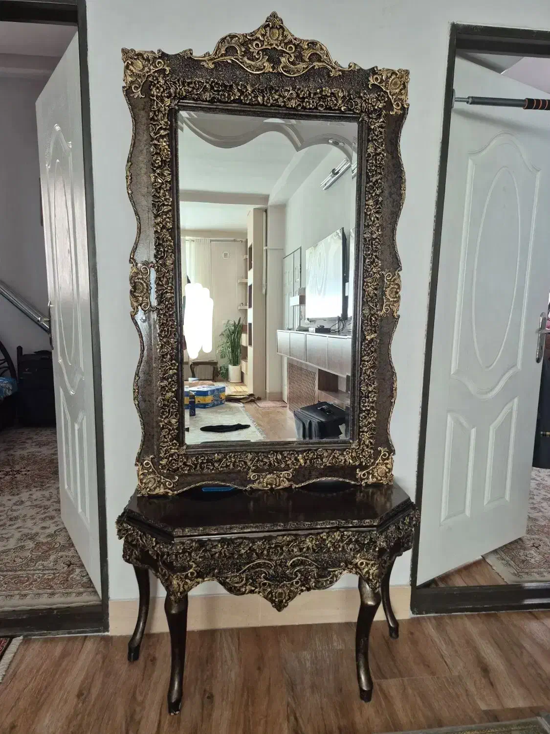 آینه و کنسول|بوفه، ویترین، کنسول|زنجان, |دیوار