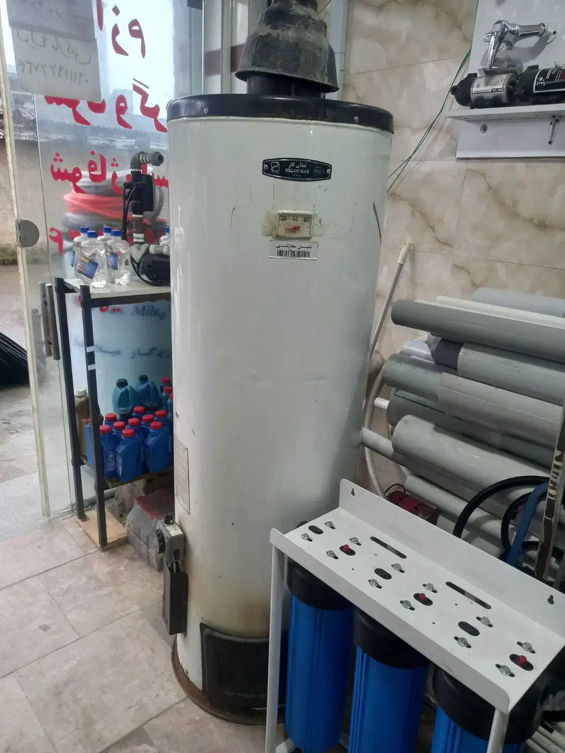 ابکرمکن میلان سالم|آبگرمکن، پکیج، شوفاژ|نوشهر, |دیوار