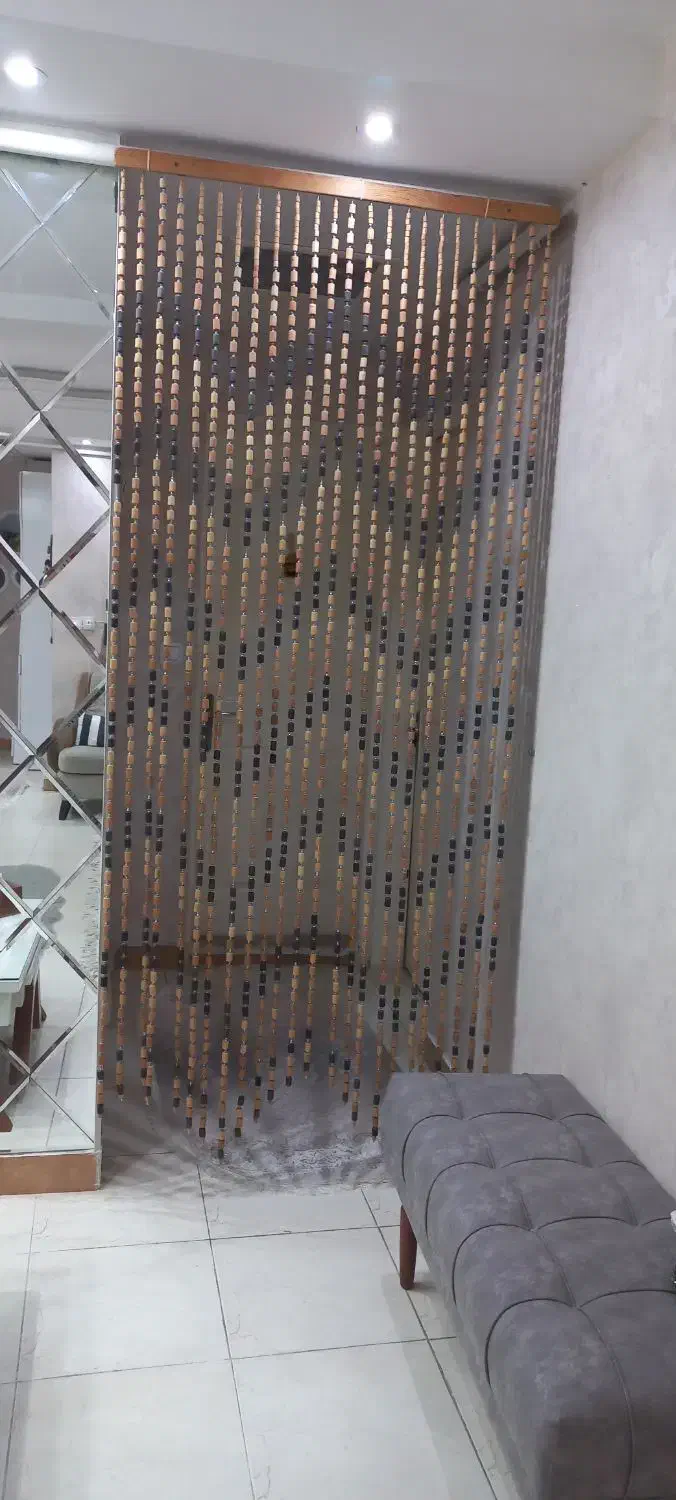 پرده اویز طرح چوب یک متردر۲متر۳۰|پرده، رانر، رومیزی|رشت, یخسازی|دیوار