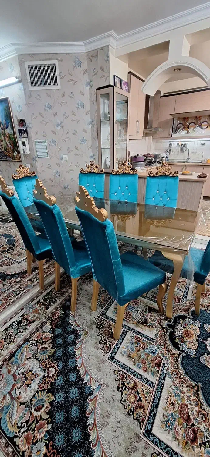 میزناهار خوری ۸ نفره|میز و صندلی غذاخوری|ری, فیروزآبادی|دیوار