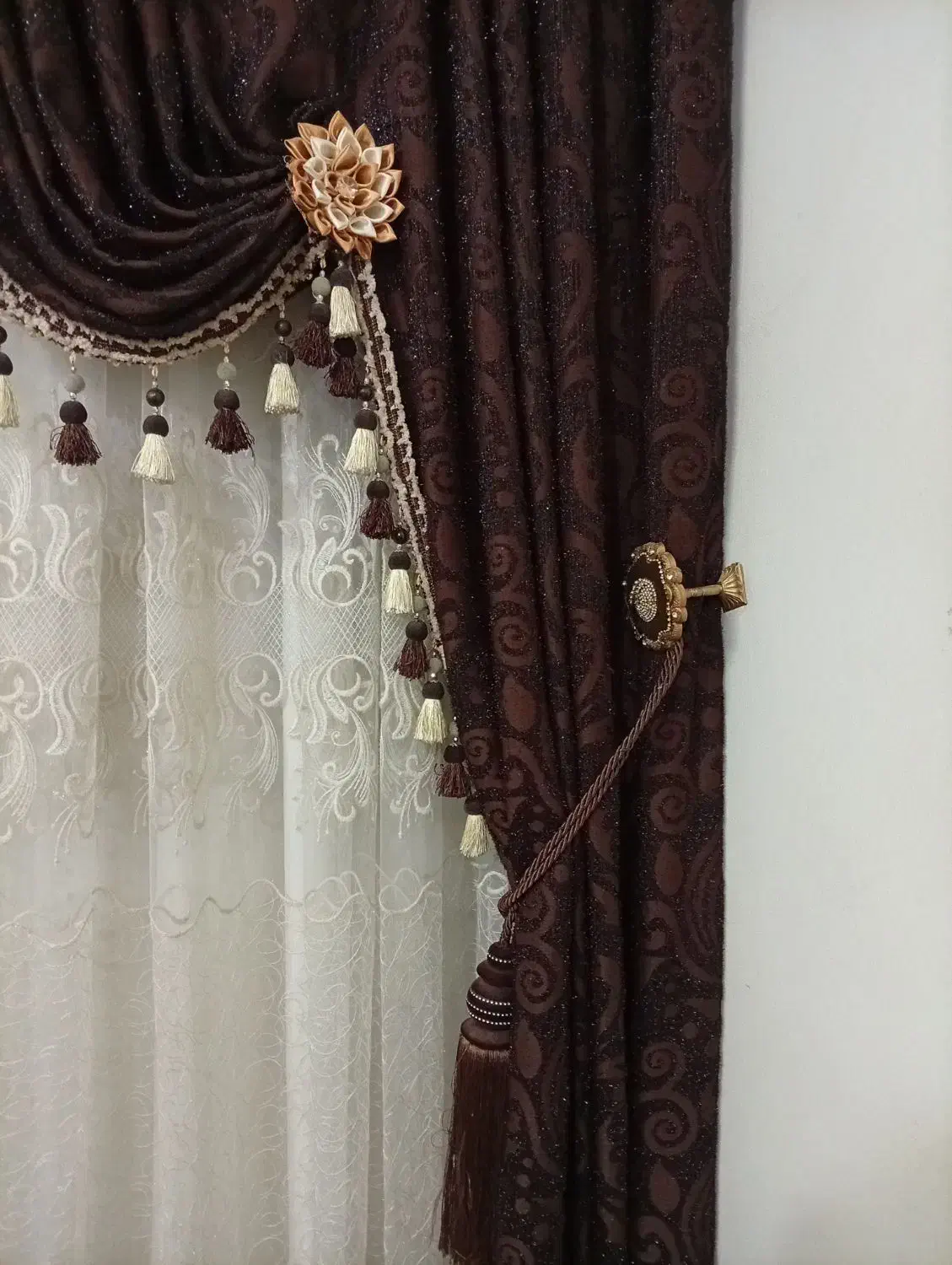 پرده سلطنتی|پرده، رانر، رومیزی|بجنورد, |دیوار