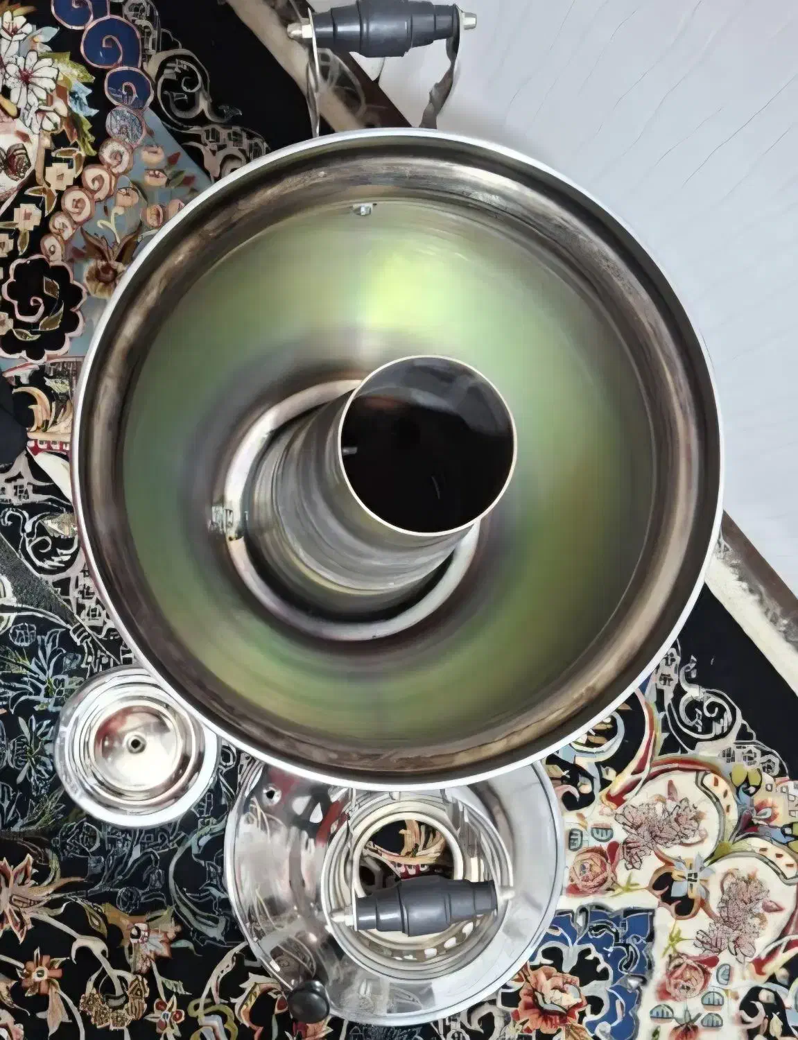 سماور گازی  10 لیتری درحدنو  فقط یکبار استفاده شده|سماور، چای‌ساز، قهوه‌ساز|باقرشهر, |دیوار