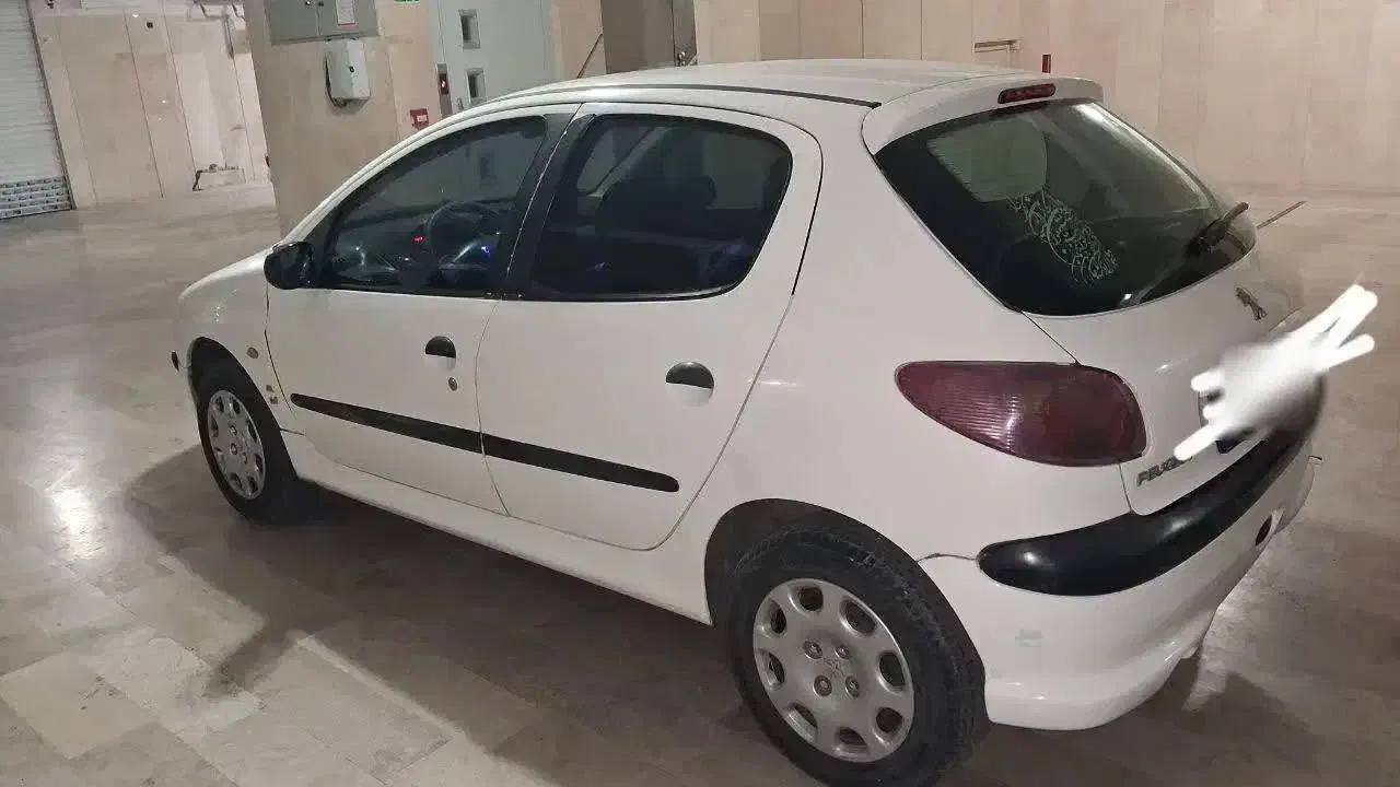 ۲۰۶ تیپ ۲ مدل۹۰|خودرو سواری و وانت|مشکیندشت, |دیوار