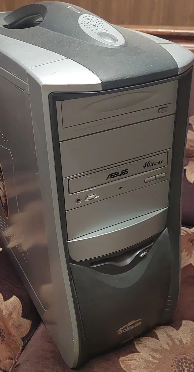 وسایل کامپیوتر مونیتور وهارد و تلفن فاکس قدیمی|پرینتر، اسکنر، کپی، فکس|گمیشان, |دیوار